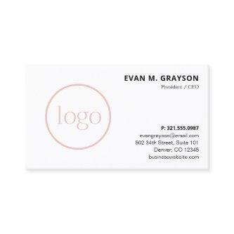 Faded Logo Black and White Professional  Simple