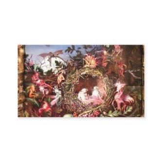 Fairies In A Birds Nest By John Anster Fitzgerald