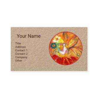 FAIRY OF FLOWERS  MONOGRAM Red Yelllow Kraft Paper