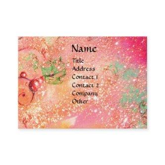 FAIRY OF THE RED FLOWERS IN PINK SPARKLES Fantasy