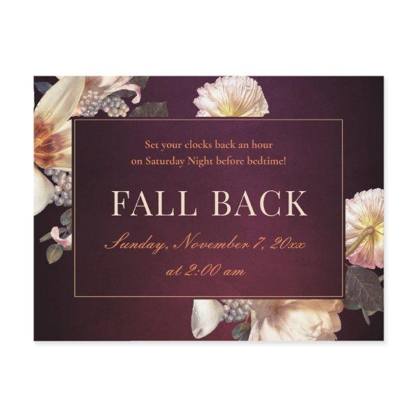 Fall Back Business Realtor Mailer Postcard