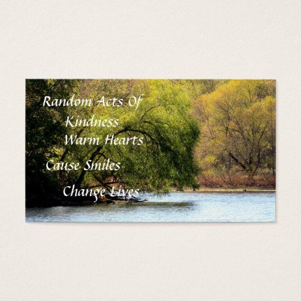 Fall Beauty Random Acts of Kindness Cards