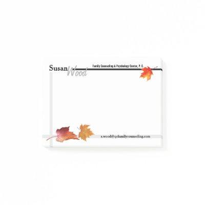 Fall Business Notes