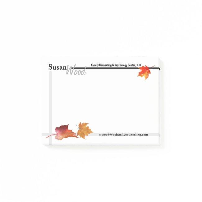 Fall Business Notes
