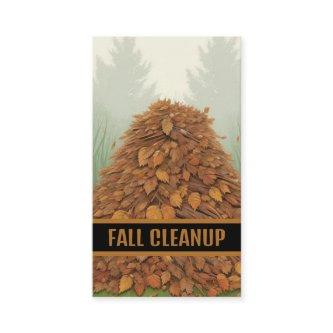 Fall Cleanup