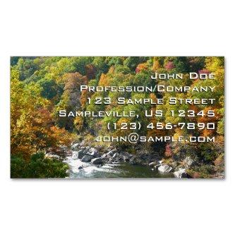 Fall Color at Ohiopyle State Park  Magnet