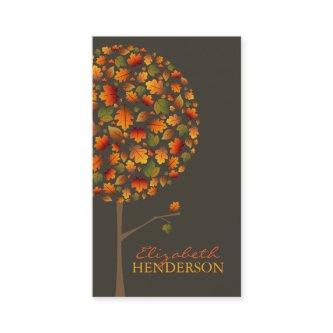 Fall Colorful Leaves Autumn Pop Tree Nature Modern