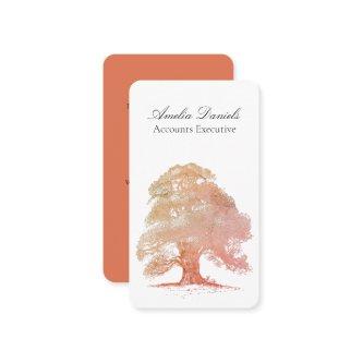 Fall Oak Tree Illustration