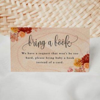 Fall Woodland Animals Bring a Book Enclosure Card