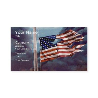 Fallen But Not Forgotten Smoke and Torn Flag