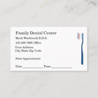 Family Dental Practice Appointment