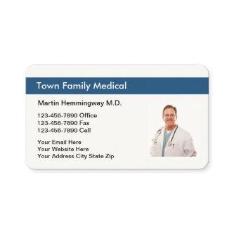 Family Doctor Photo Replace Appointment Card