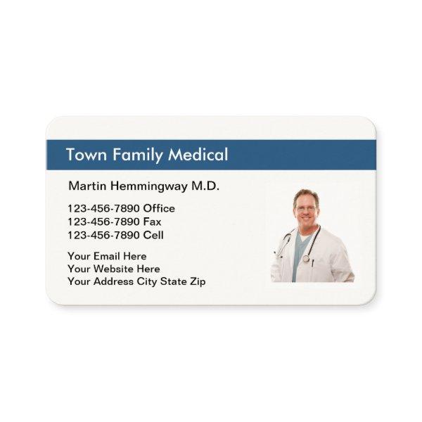 Family Doctor Photo Replace Appointment Card