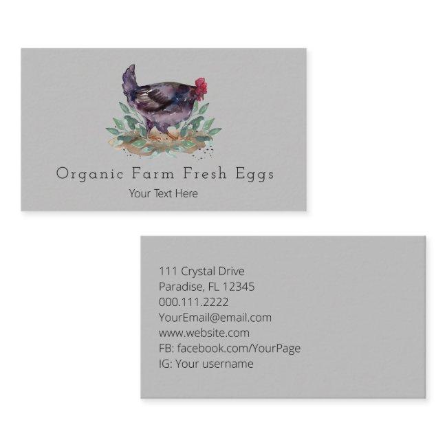 Family Farm Fresh Eggs Chickens Organic Gardening