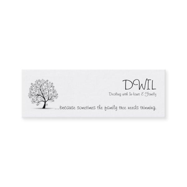 Family Tree DWIL Card - Small