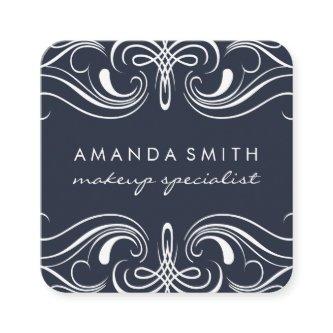 Fancy Elements Blue Square