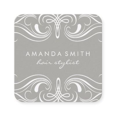 Fancy Elements Gray Square