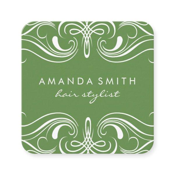 Fancy Elements Green Square