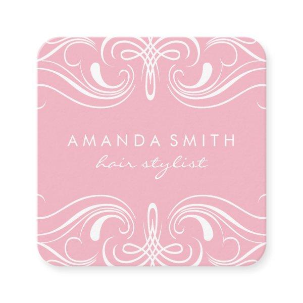 Fancy Elements Pink Square