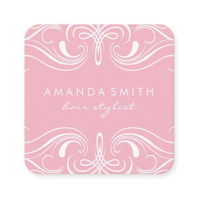 Fancy Elements Pink Square