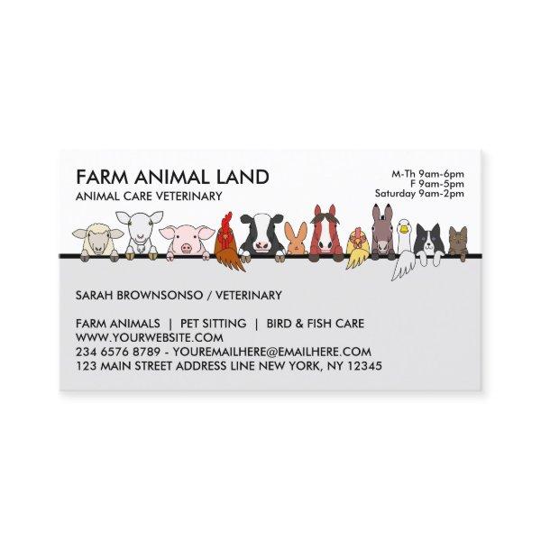 Farm Animal Next Appointment Visit Veterinarian