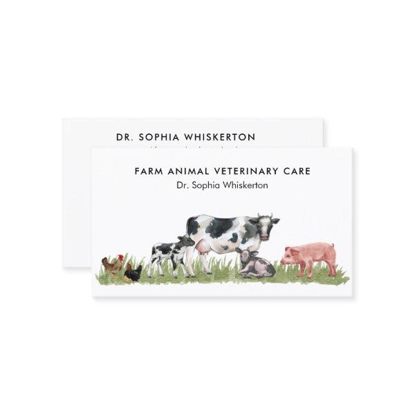 Farm Animals Veterinary Care Cow Pig Chicken Farme