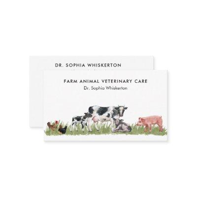 Farm Animals Veterinary Care Cow Pig Chicken Farme