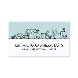 Farm Duck Cow Goat Donkey Chicken Pig