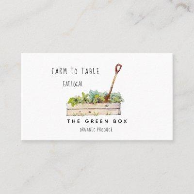 Farm to table Organic farm