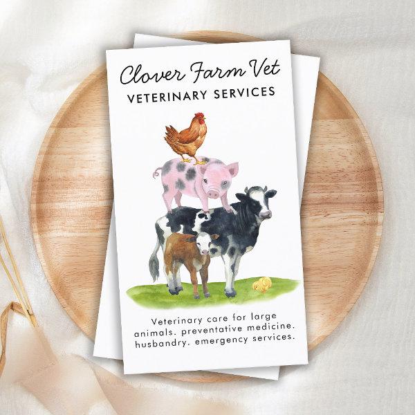 Farm Veterinarian Animals Livestock Veterinary