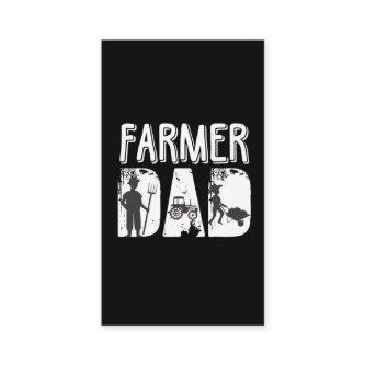 Farmer Dad Agriculture Father Farming Tractor