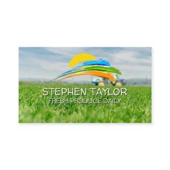 Farmer on Tractor | Farmland