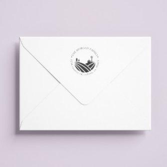 Farmhouse ⎥Return Address Stamp