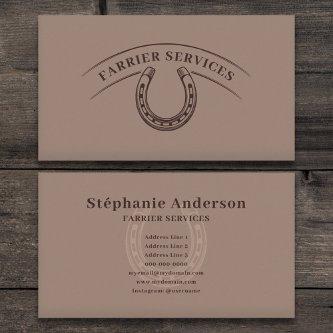 Farrier & Horseshoe
