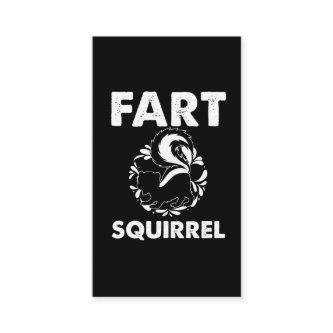 Fart Squirrel Humor Funny Skunk Fan