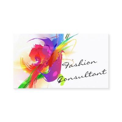 Fashion  Abstract Lorikeet Paint Splatter
