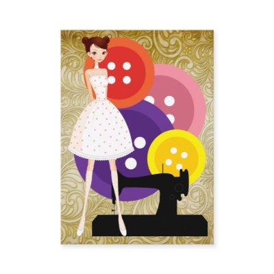 Fashion / Seamstress Card - SRF