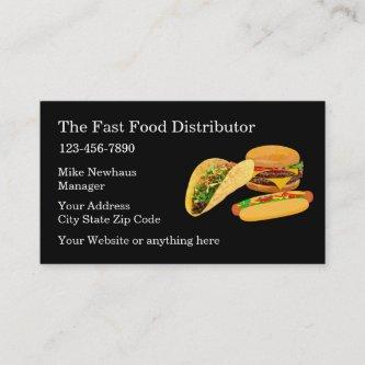 Fast Food Wholesale Distributor