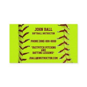 Fastpitch Softball Instructor