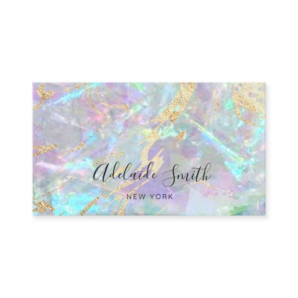 faux foil details opal photo