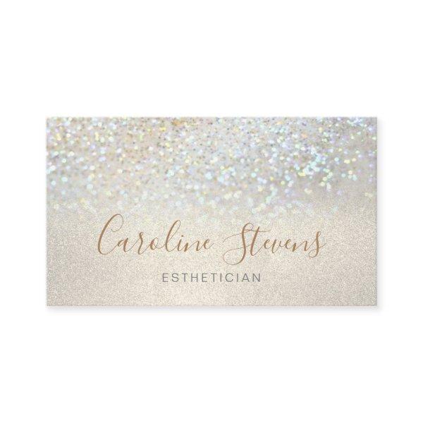 FAUX glitter background