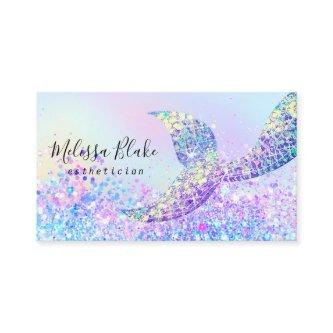 faux glitter mermaid tail