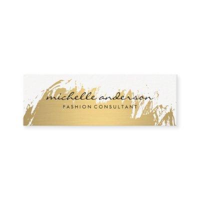 Faux Gold Brushed Mini