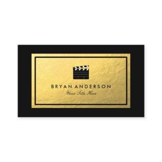 Faux Gold Foil - Clapperboard