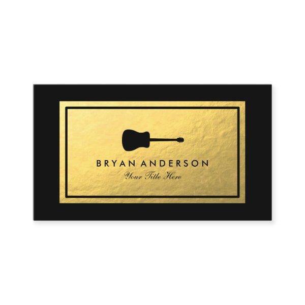 Faux Gold Foil - Guitar