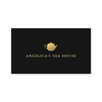 Faux Gold Foil Teapot