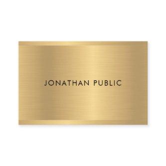 Faux Gold Glamour Template Modern Luxurious