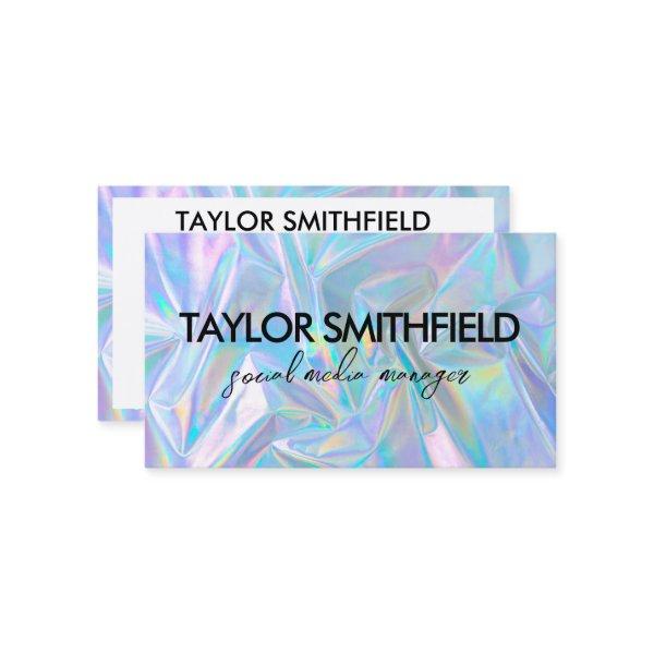 Faux Holographic Custom