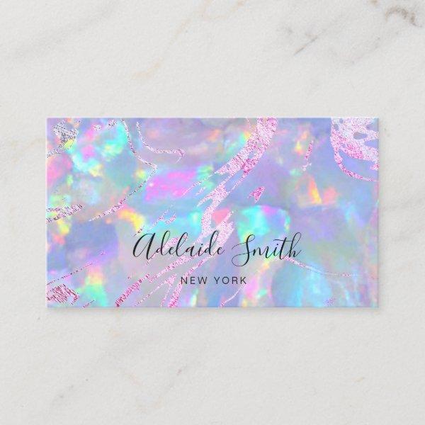 faux holographic opal photo
