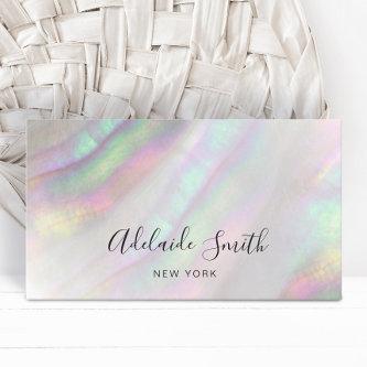 faux iridescent shell